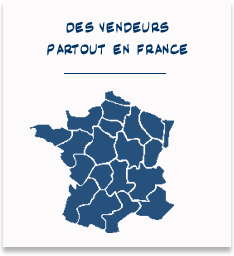 des vendeurs partout en france