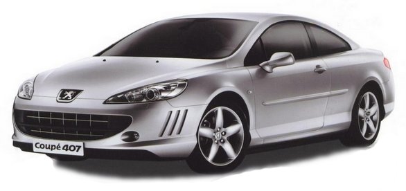 voiture Peugeot 407 Coup�