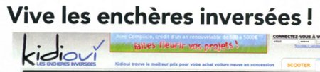 vive les ench�res invers�es par r�ponse � tout