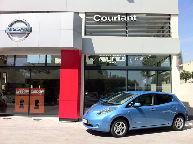 concession nissan leaf