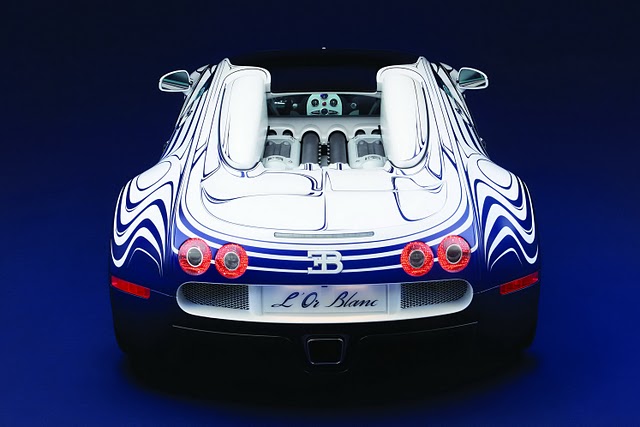 bugatti veyron grand sport or blanc