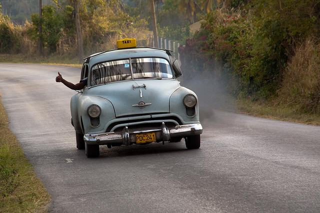 Vintage car à Cuba par kayugee