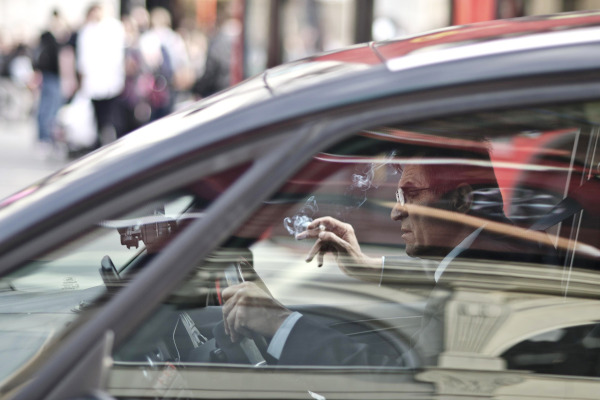 fumer au volant
