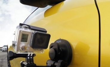 caméra GoPro sur voiture