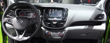 opel karl interieur