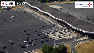 drone trafic autoroute