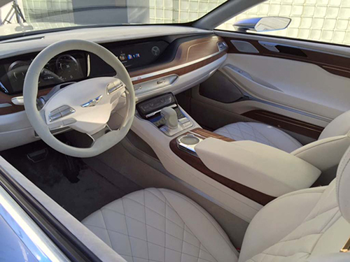 hyundai vision g coupe interieur