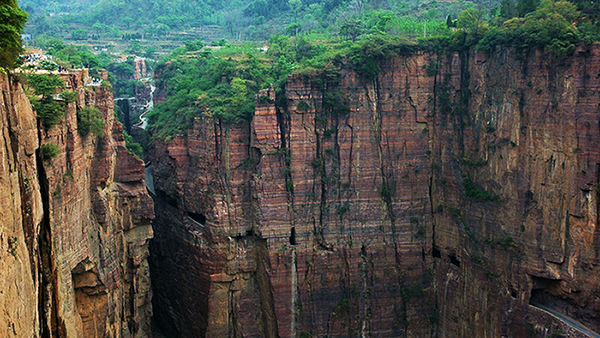 route tunnel de guoliang