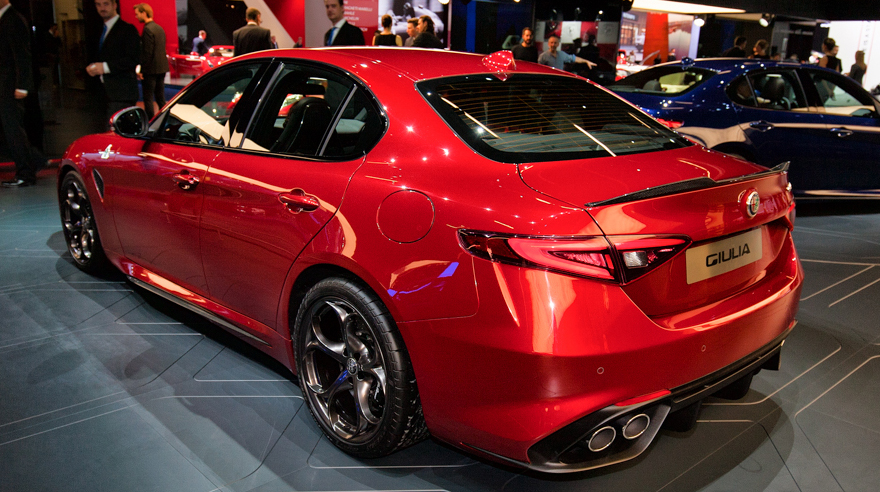 alfa romeo giulia francfort