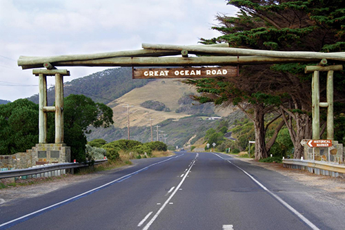 great ocean road gate