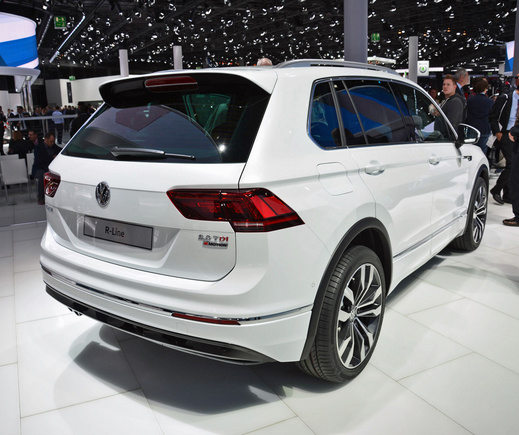 nouveau volkswagen tiguan francfort