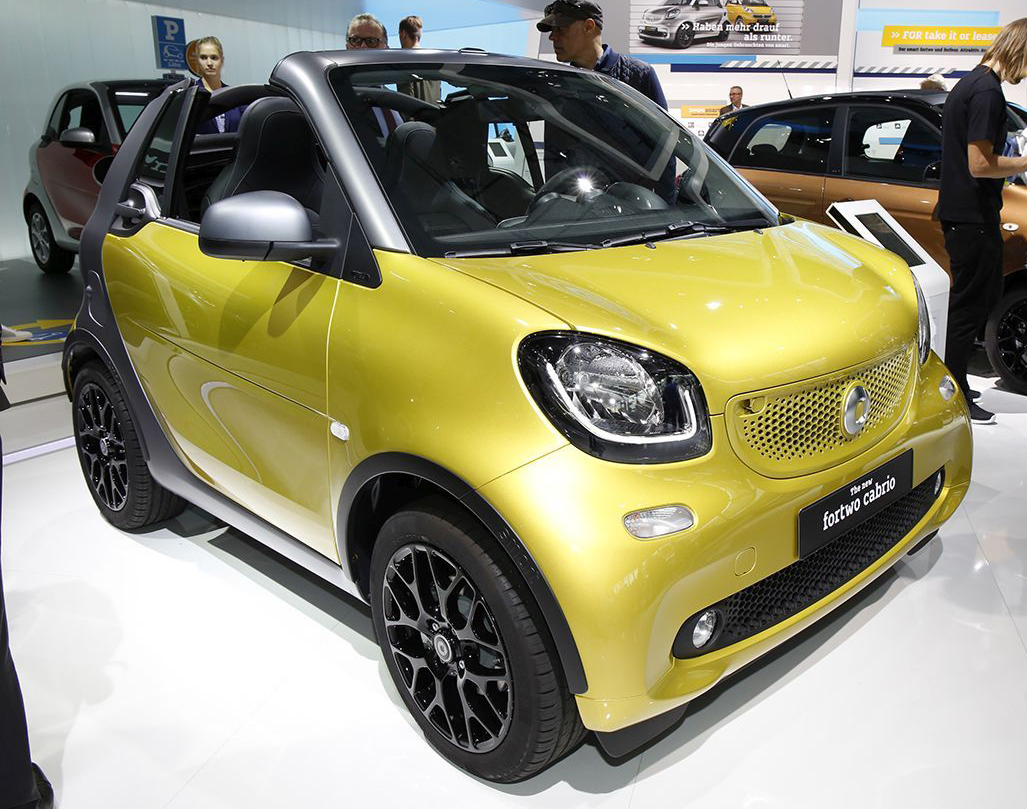 nouvelle smart fortwo cabrio francfort