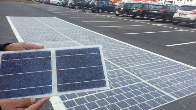 Avrupa'da Yollar Güneş Panelleriyle Kaplanarak Elektrik Sağlanacak