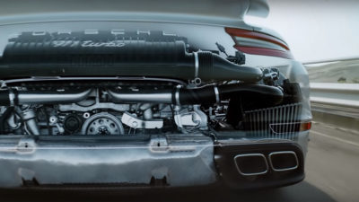 porsche 911 turbo moteur