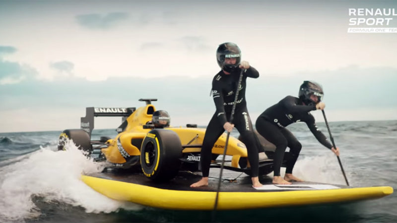 renault f1 surf