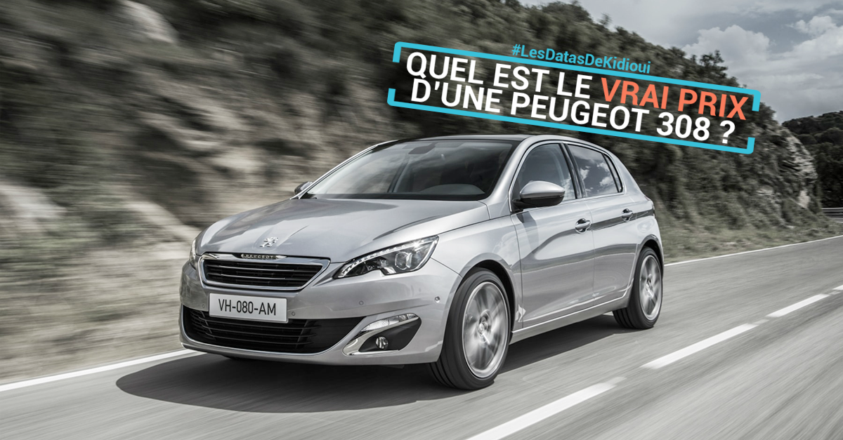 vrai prix peugeot 308