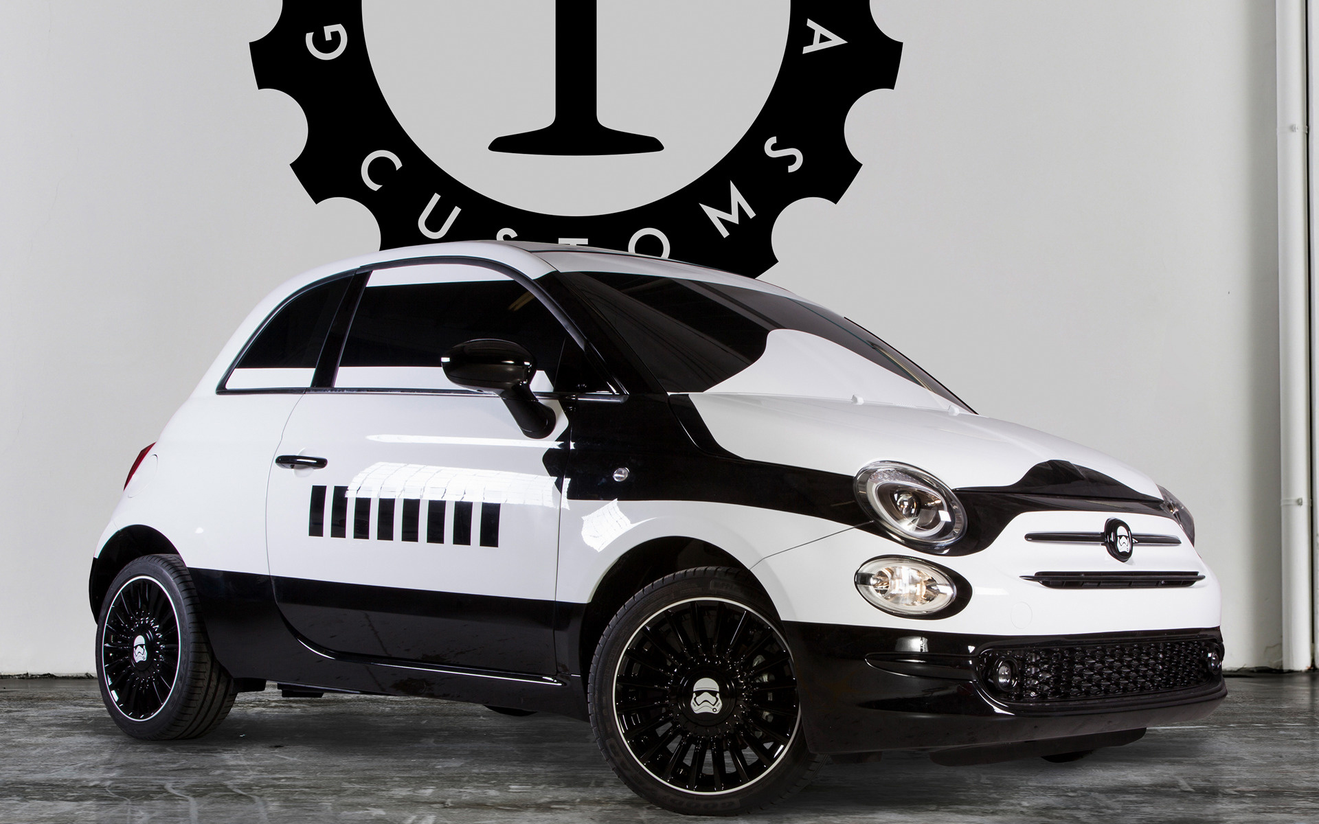 fiat 500 stormtrooper