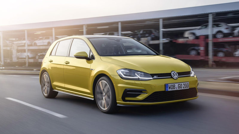 volkswagen golf restylage