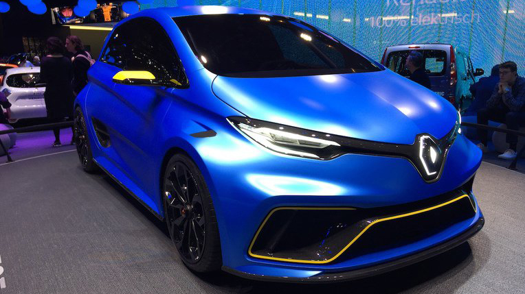 renault zoe e sport concept