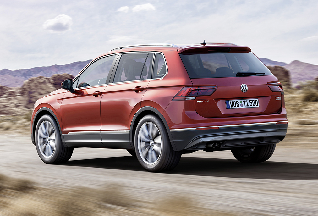 volkswagen tiguan design