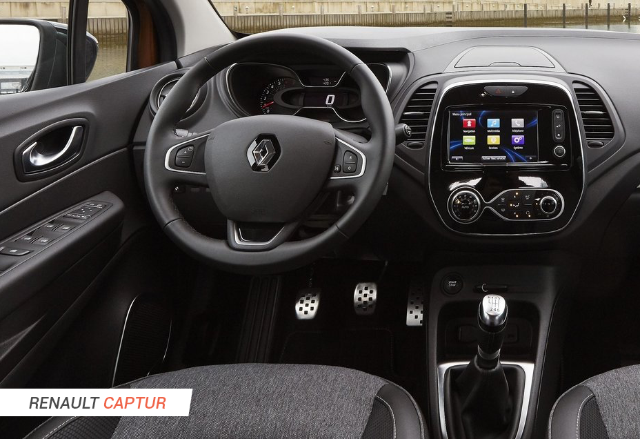 renault captur interieur