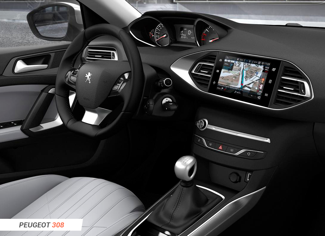 peugeot 308 interieur