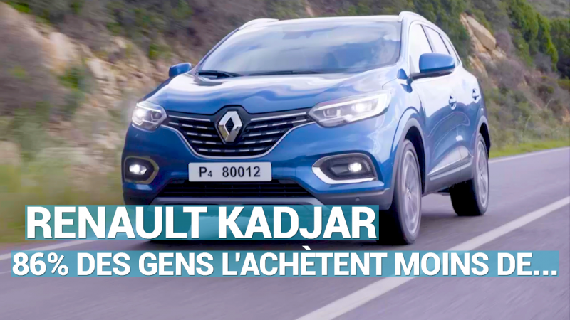 vrai prix renault kadjar
