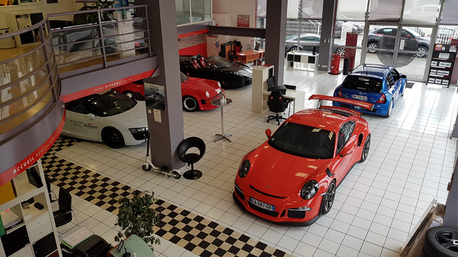 sitbon automobiles showroom