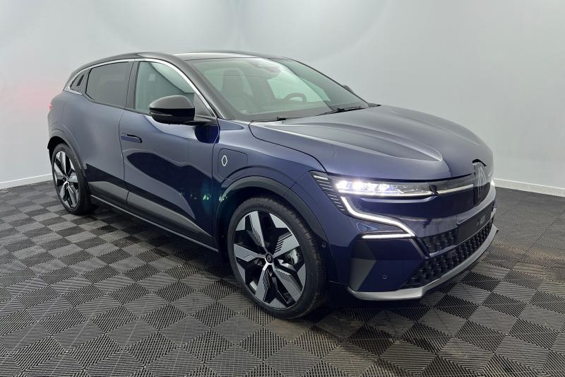renault mgane e-tech lectrique 220 ch autonomie confort techno bleu nocturne - toit noir etoil avec 4800 d'quipements inclus photo 3