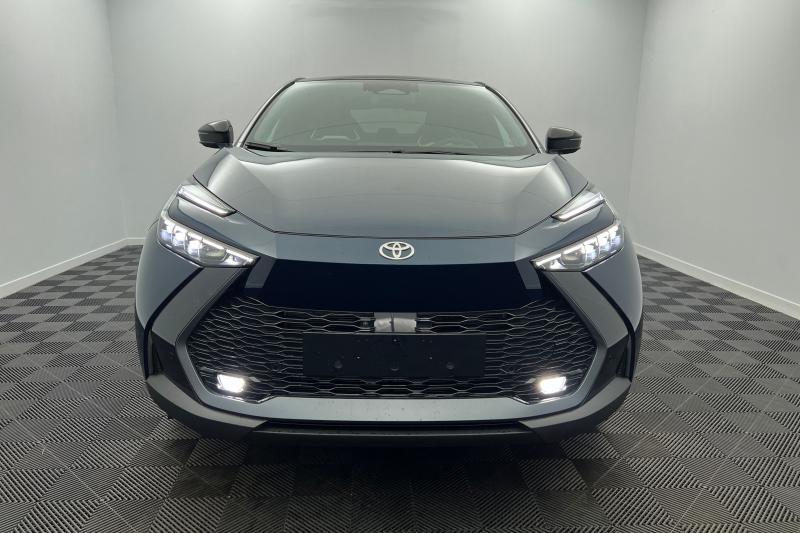 toyota c-hr hybride rechargeable 225 collection premiere bleu persan - toit noir - v�hicule d'occasion avec 3500 km photo 2