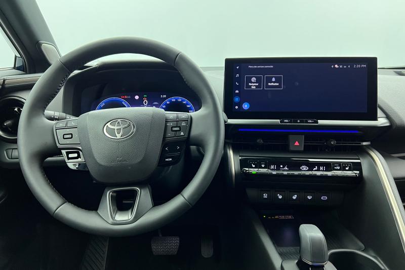 toyota c-hr hybride rechargeable 225 collection premiere bleu persan - toit noir - v�hicule d'occasion avec 3500 km photo 7